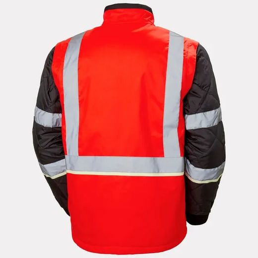 Uc-Me Insulator Helly Hansen Hi Vis Red/Ebony