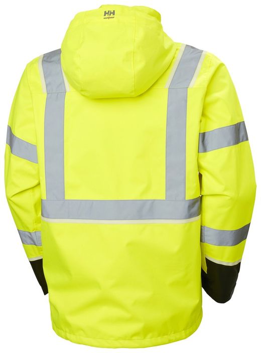 Uc-Me Shell Jacket Helly Hansen Hi Vis Yellow/Ebony