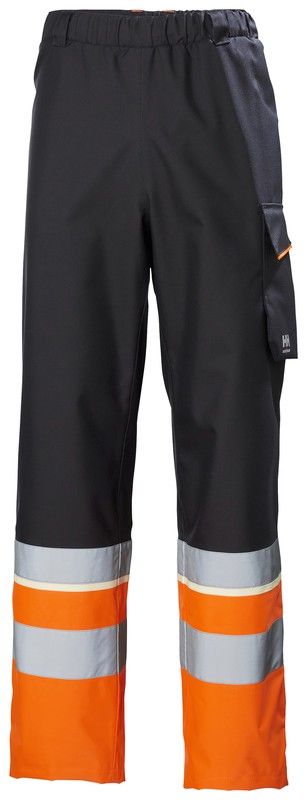 Uc-Me Shell Pant Cl1 Helly Hansen Hi Vis Orange/Ebony