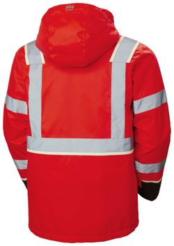 Uc-Me Winter Jacket Helly Hansen Hi Vis Red/Ebony