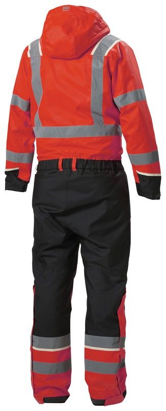 Uc-Me Winter Suit Helly Hansen Hi Vis Red/Ebony