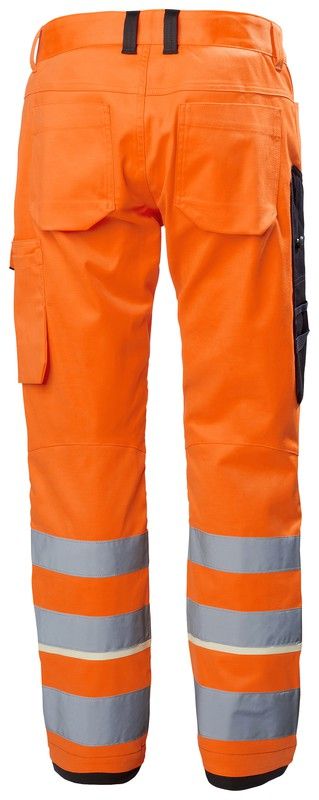 Uc-Me Work Pant Cl2 Helly Hansen Hi Vis Orange/Ebony
