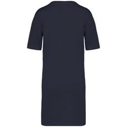Umweltfreundliches ausgewaschenes Damen-T-Shirt-Kleid
