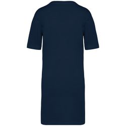 Umweltfreundliches ausgewaschenes Damen-T-Shirt-Kleid
