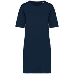 Umweltfreundliches ausgewaschenes Damen-T-Shirt-Kleid