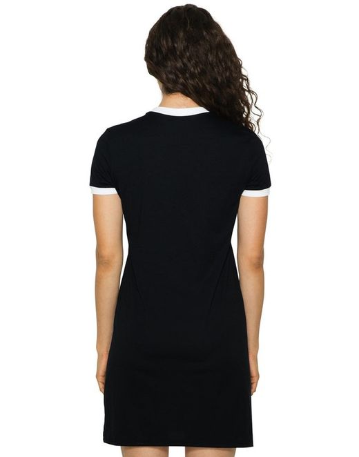 Vestido camiseta Polycotton Ringer mujer