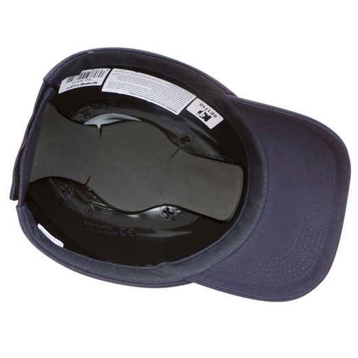 VISERA-CASCO deportiva de algodón, azul marino EN812