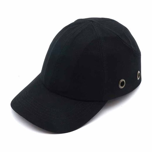 VISERA-CASCO deportiva de algodón, negra EN812