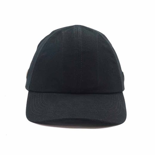 VISERA-CASCO deportiva de algodón, negra EN812