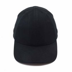 VISERA-CASCO deportiva de algodón, negra EN812