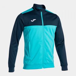 Winner Full Zip Sweatshirt Fluor Turquoise-Navy