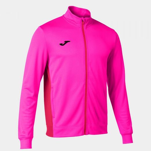 Winner Ii Full Zip Sweatshirt Fluor Pink