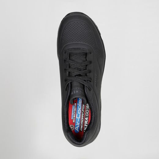 Skechers Work Relaxed Fit: Uno SR - Sutal – Zapatillas de trabajo antideslizantes para hombre