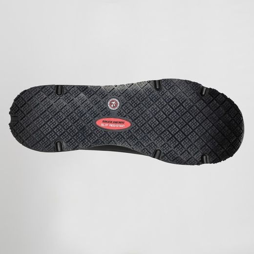 Skechers Work Relaxed Fit: Uno SR - Sutal – Zapatillas de trabajo antideslizantes para hombre