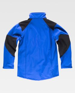Workshell combinado Azul