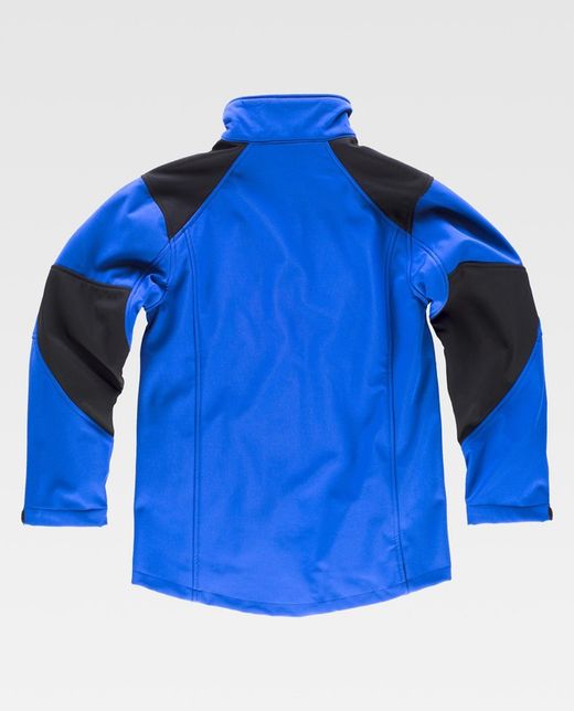 Workshell combinado Azul