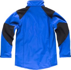 Workshell combinado Azul
