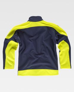 Workshell  alta visibilidad Marino / Amarillo
