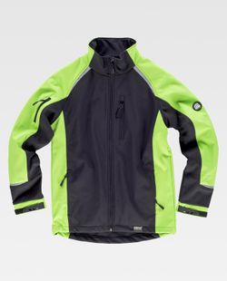 Workshell bicolor Negro / Verde