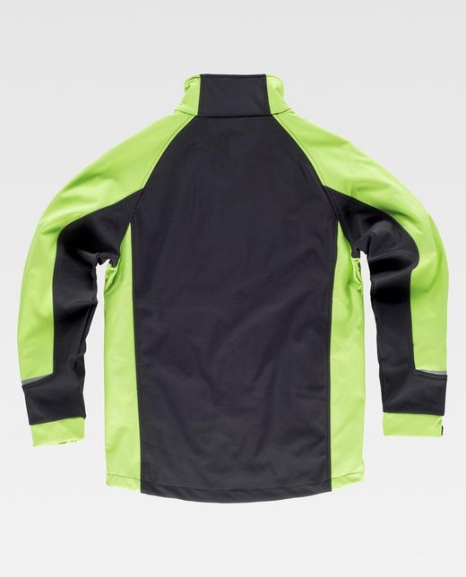 Workshell bicolor Negro / Verde