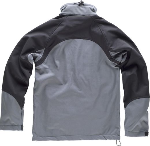 Workshell combinado Gris Negro