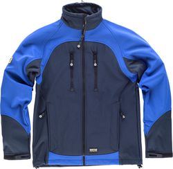 Workshell combinado Marino Azulina