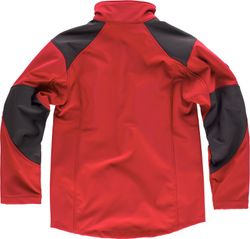 Workshell combinado Rojo Negro