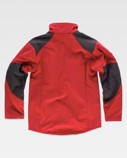 Workshell combinado Rojo Negro
