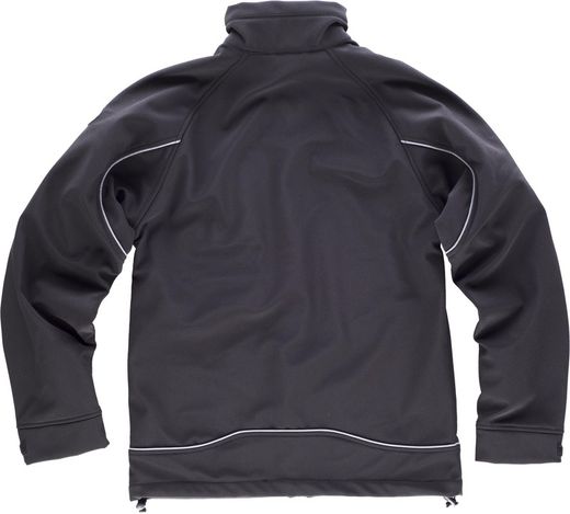 Arbeitsschale mit reflektierender Schnürung Schwarz