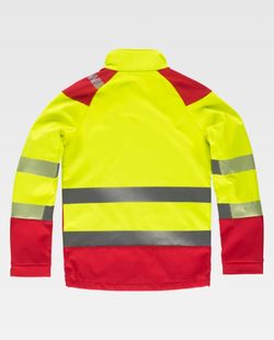 Workshell de color Amarillo A.V.+Rojo | Fluor