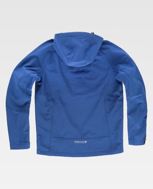 Workshell de color Azul Acero