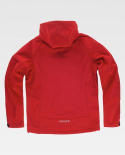 Workshell de color Rojo Oscuro