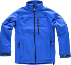 Workshell liso Azul