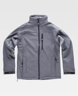 Glatte graue Workshell