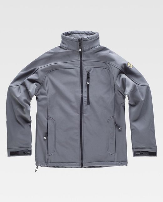 Glatte graue Workshell