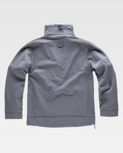 Glatte graue Workshell