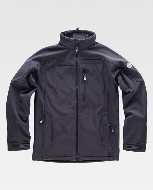 Workshell liso Negro
