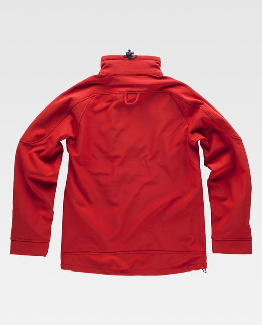 Workshell liso Rojo