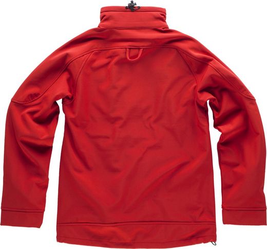 Workshell liso Rojo