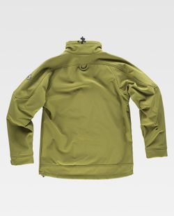 Workshell liso Verde Kaki