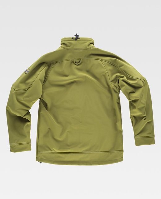 Workshell liso Verde Kaki