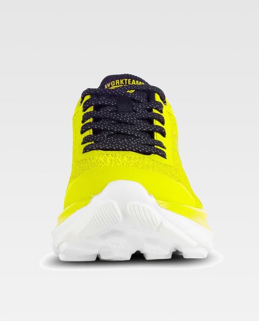 Zapatilla de color Amarillo Flúor