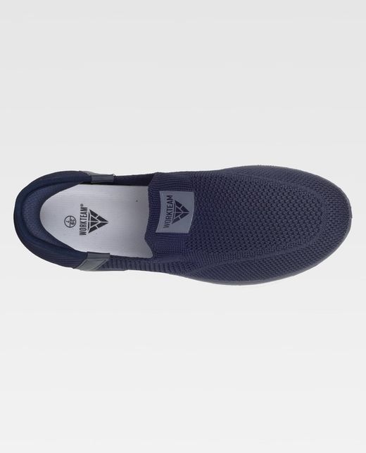 Zapatilla de color Marino