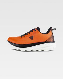 Zapatilla de color Naranja Flúor