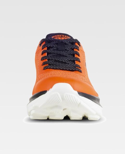 Zapatilla de color Naranja Flúor