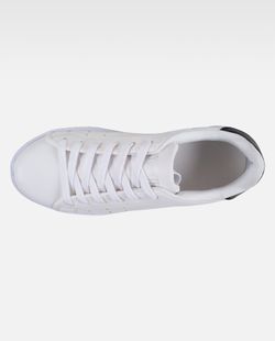 Sneaker mit passenden Schnürsenkeln EVA Sohle Weiß