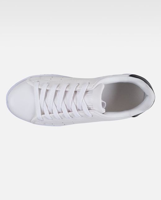 Sneaker mit passenden Schnürsenkeln EVA Sohle Weiß