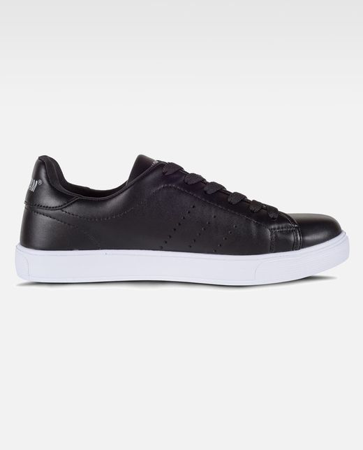 Sneaker mit passenden Schnürsenkeln EVA Sohle Schwarz