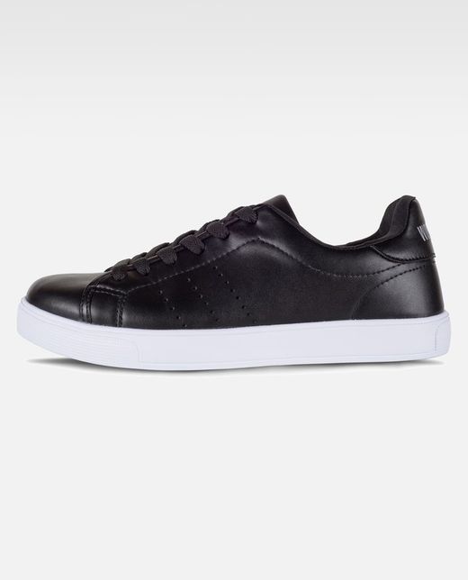 Sneaker mit passenden Schnürsenkeln EVA Sohle Schwarz
