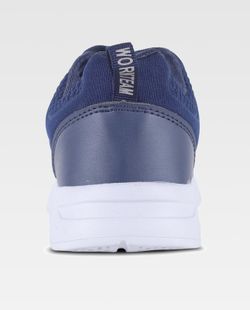 Sneaker avec semelle EVA gaufrée en Navy white